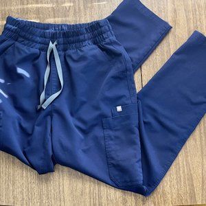 Figs XS Petite Navy Yola Skinny Pants High Waisted